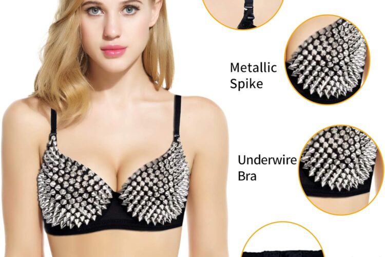 Alivila.Y Fashion Metallic Spike Bra Review