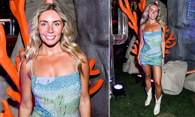 Bonnie Blue gets A-list treatment at Coachella party