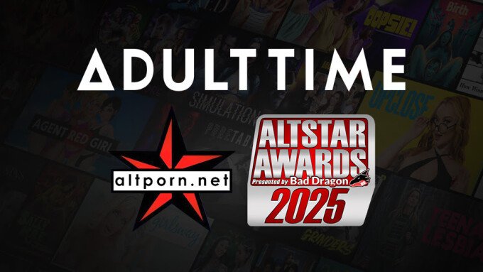 Adult Time Scores 5 AltStar Award Noms