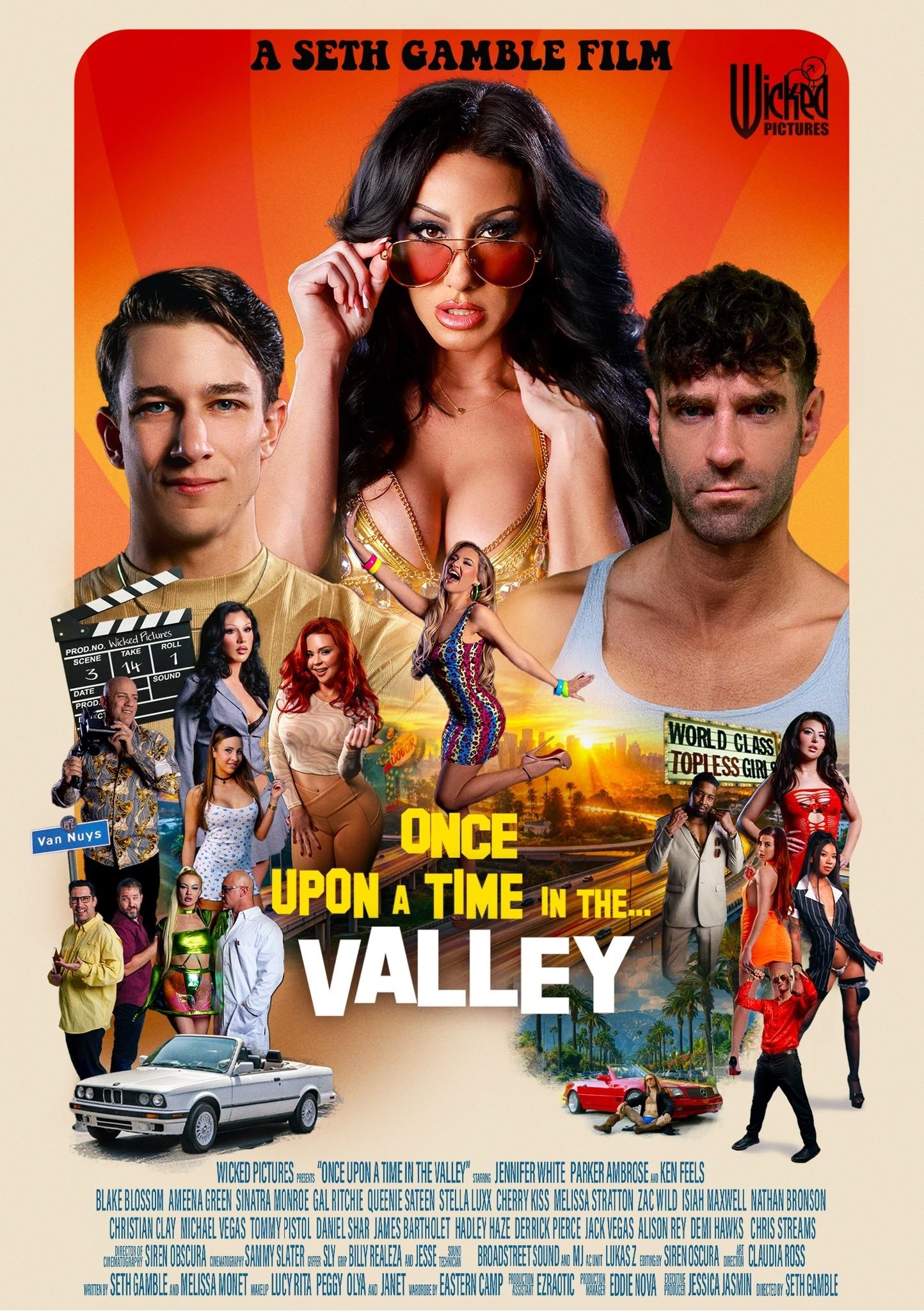 Seth Gamble Unveils Cover Art for Upcoming Feature 'Once Upon a Time in the Valley'